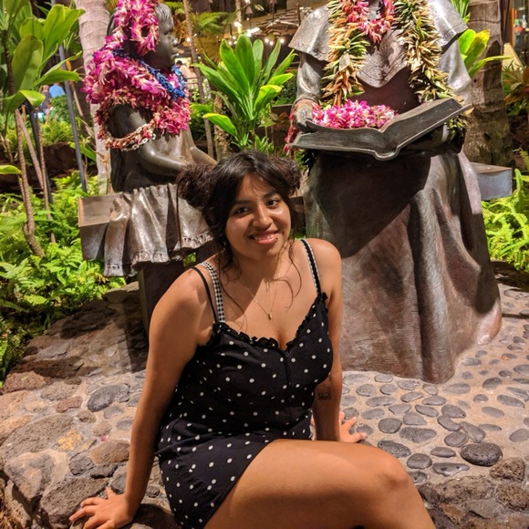 Black and white polka dot romper - Picture 5 of 5